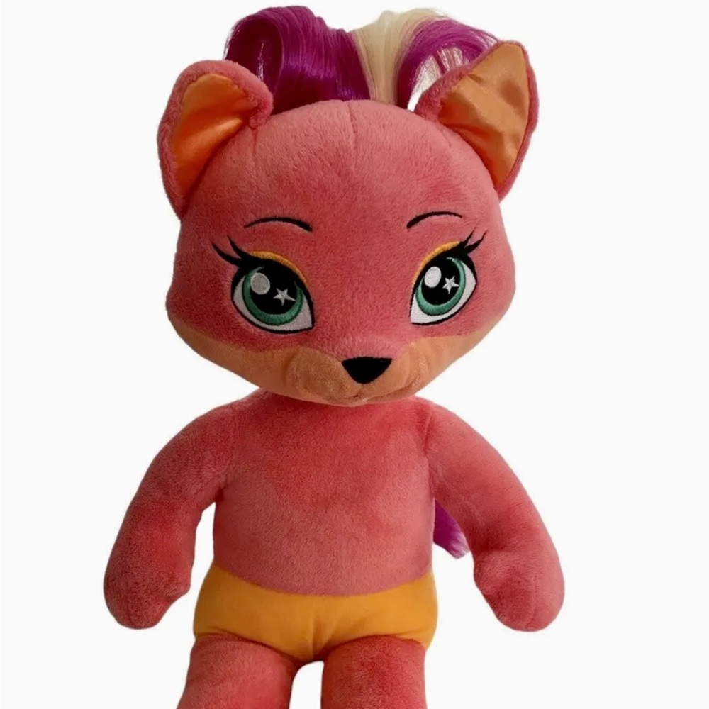 Build A Bear Stuffed Cat Honey Girl